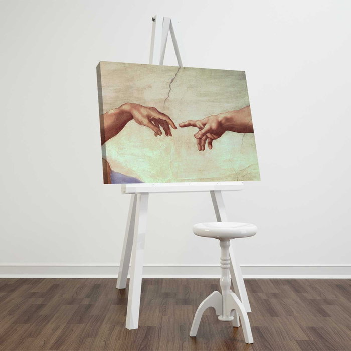 Wallity Lienzo Decorativo Michelangelo Buonarroti 45 x 70 cm